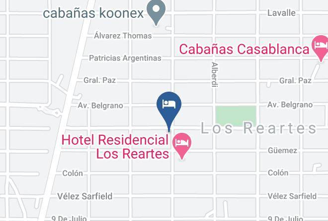 Calamuchita Department - Cabana Montedoro Maps