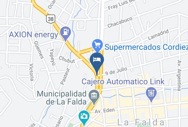 Punilla Department - Cabana Naguan Maps
