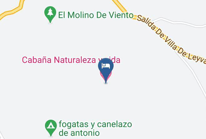 Villa De Leyva - Cabana Naturaleza Y Vida Maps