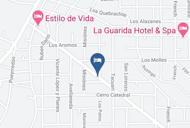 Punilla Department - Cabana Newen Maps