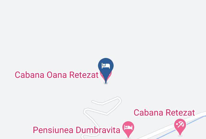 Cabana Oana Retezat Map