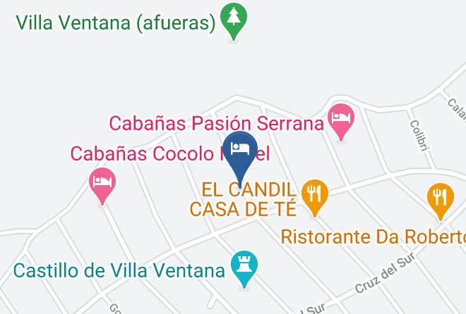 Tornquist - Cabana Odila Maps