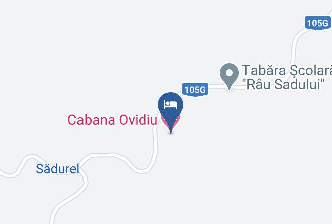 Rau Sadului - Cabana Ovidiu Maps