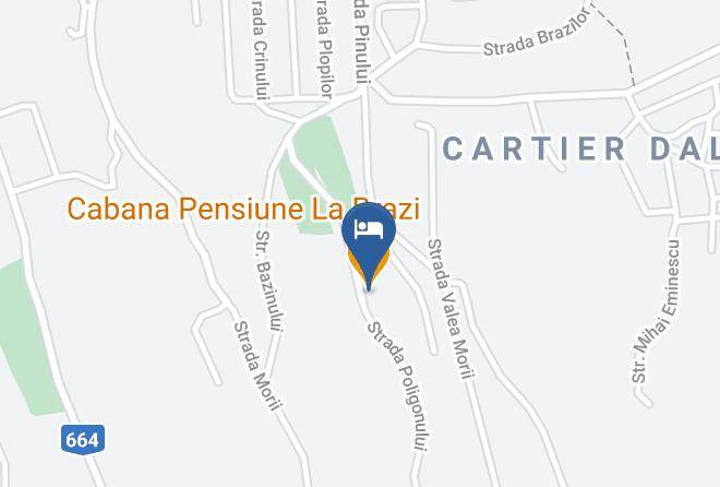 Vulcan - Cabana Pensiune La Brazi Maps