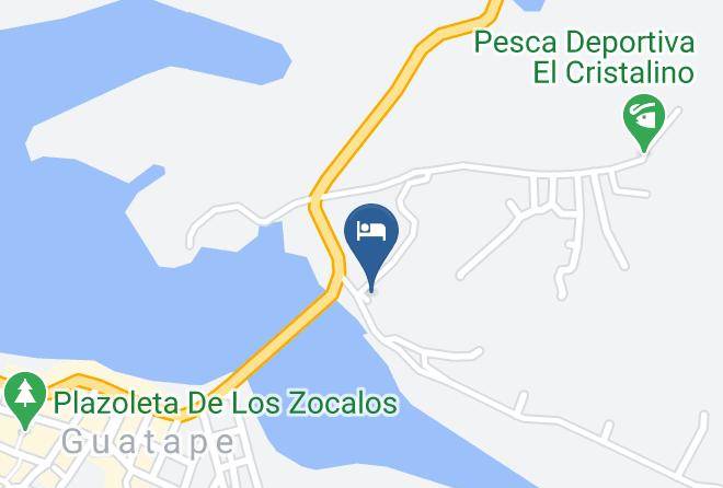 Guatape - Cabana Piramidal Maps