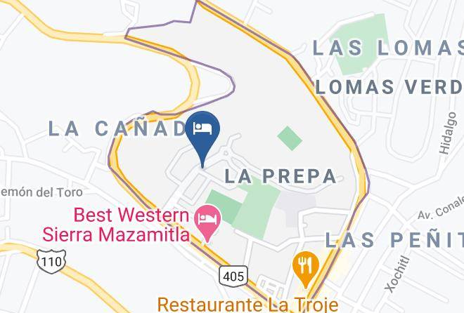 Mazamitla - Cabana Pueblo Bonito Maps