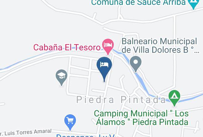 San Javier Department - Cabana Quinta El Tesoro Maps