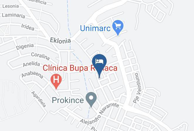 Valparaiso Province - Cabana Renaca Vina Maps