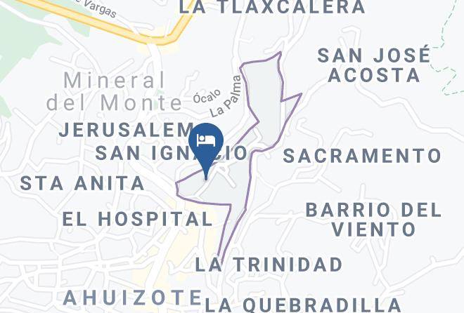 Mineral Del Monte - Parrilla&bar La Bruja Maps