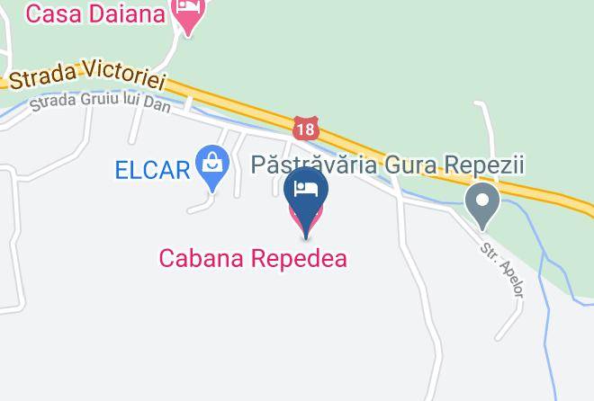 Borsa - Cabana Repedea Maps
