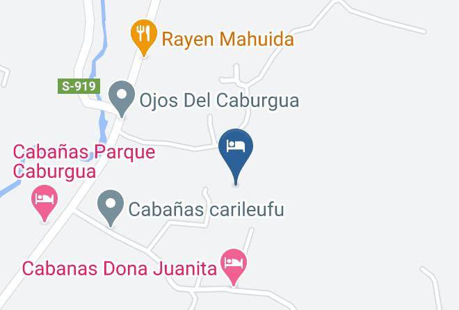 Cautin Province - Cabana Rukafun Maps