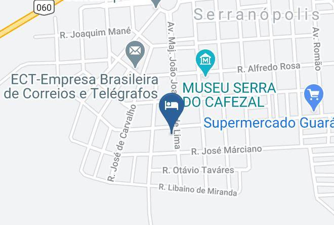 Cabana's Palace Hotel Map