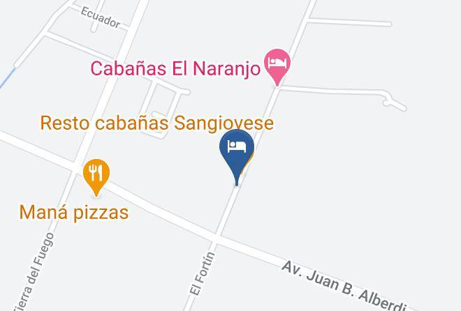 San Rafael - Cabana San Giovese Maps
