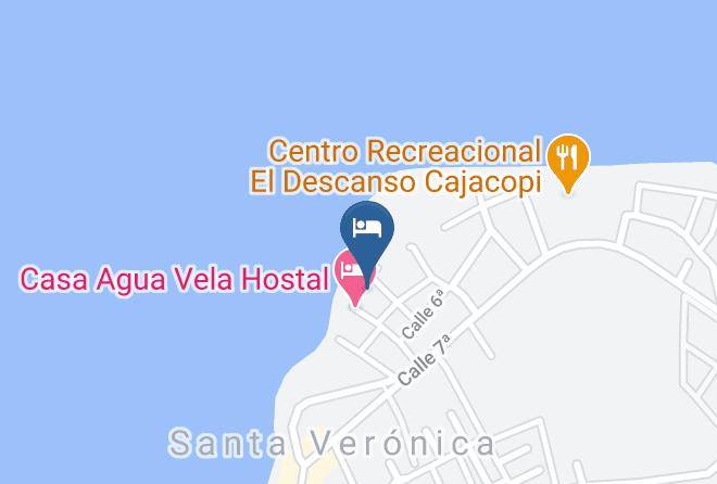 Juan De Acosta - Cabana Santa Veronica Maps