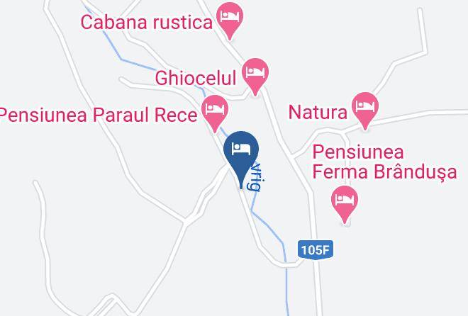 Avrig - Cabana Serena Maps