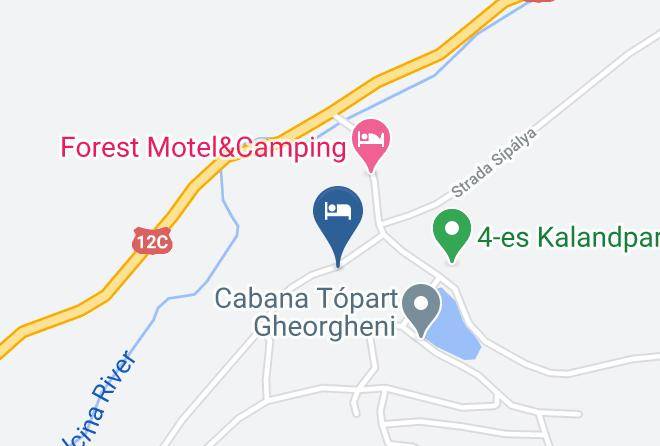 Gheorgheni - Cabana Silvia Maps