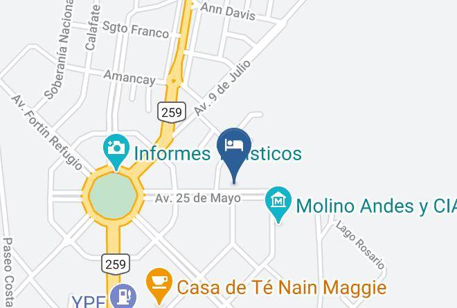 Futaleufu Department - Cabana & Spa Regbue Maps