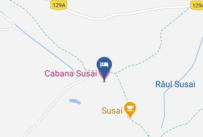 Predeal - Cabana Susai Maps