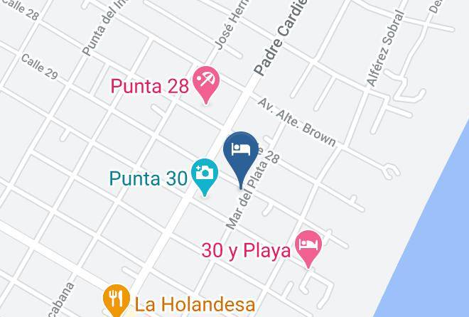 Villa Gesell - Cabana Tonatiuh Maps