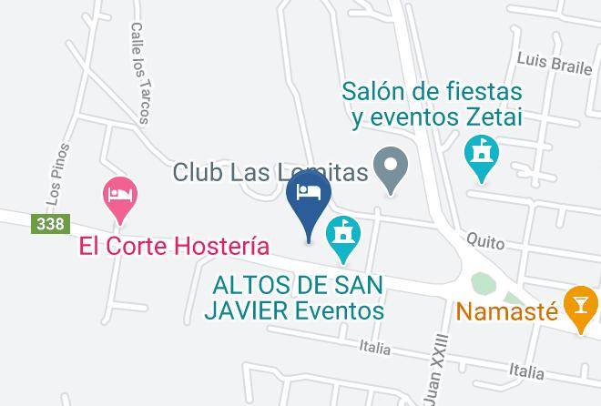 Yerba Buena Department - Cabana Tres Arroyos Maps