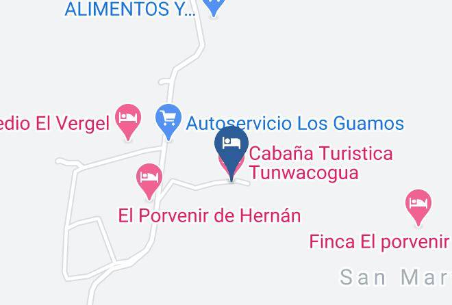 Nobsa - Cabana Turistica Tunwacogua Maps