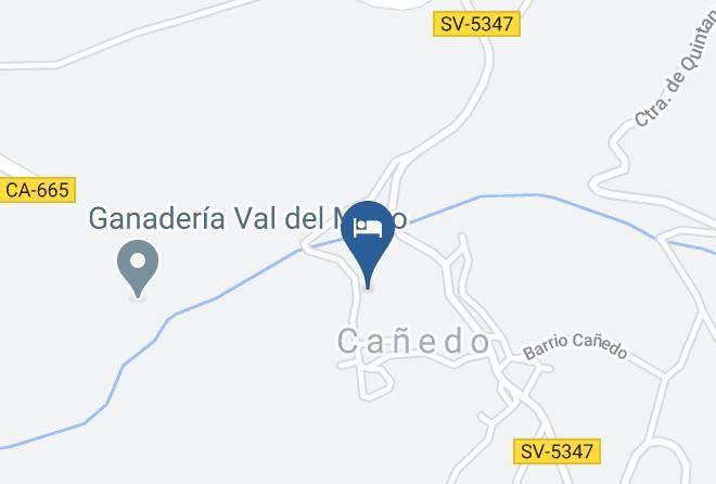 Veguilla - Cabana Val Del Mazo Maps