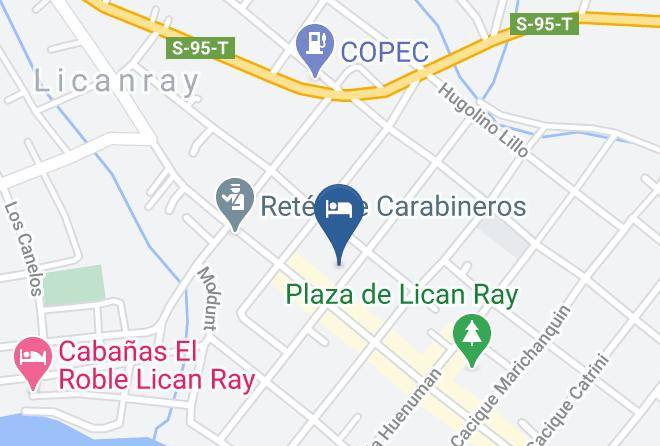 Cautin Province - Cabana Zambrano Maps