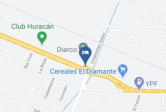 San Rafael - Cabanas 15 Marias Maps