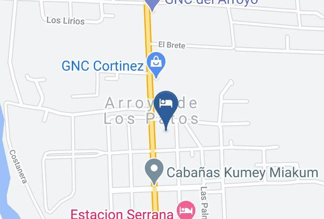 San Alberto Department - Cabanas A Sol Pleno Maps