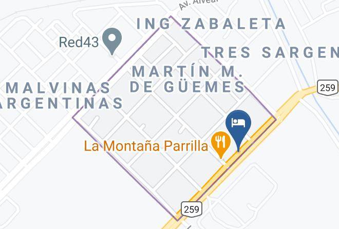 Futaleufu Department - Cabanas Abelard Maps