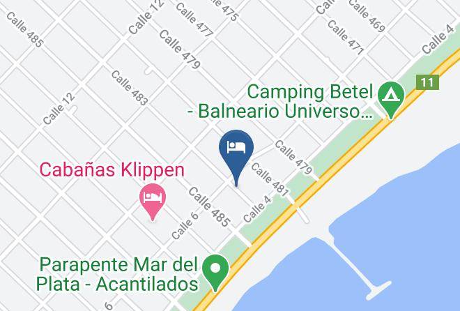 General Pueyrredon Partido - Cabanas Acantilados City Maps