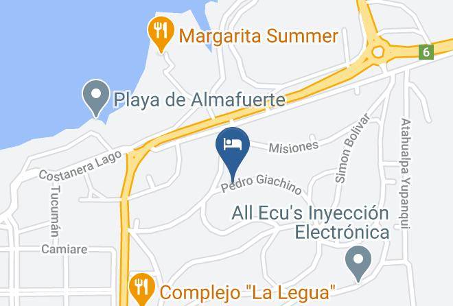 Tercero Arriba Department - Cabanas Acuarelas Maps