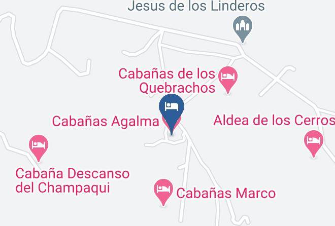Calamuchita Department - Cabanas Agalma Maps