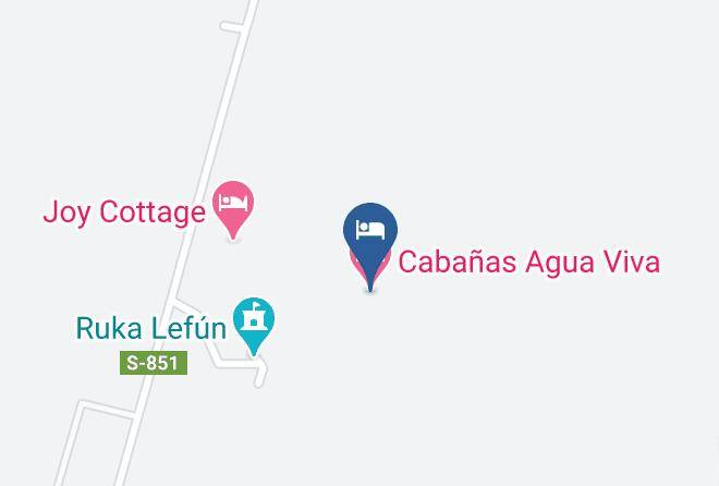 Cautin Province - Cabanas Agua Viva Maps
