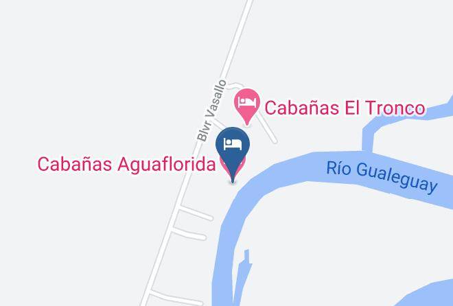 Gualeguay - Cabanas Aguaflorida Maps