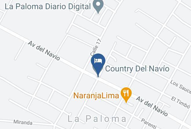 La Paloma - Cabanas Aguamarina Maps