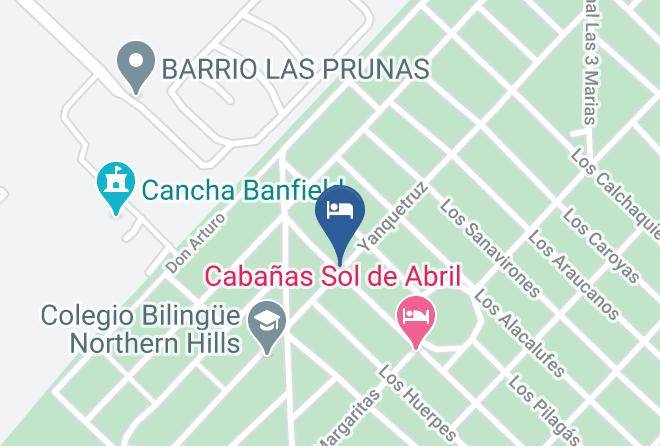 General Pueyrredon Partido - Cabanas Aguamarina Maps