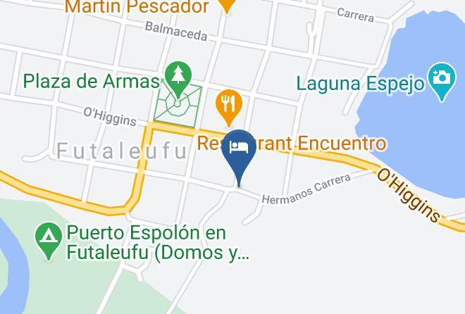Palena Province - Cabanas Aguas Blancas Maps