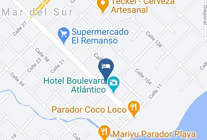 General Alvarado Partido - Cabanas Aguas Claras Maps