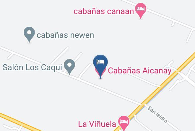 San Rafael - Cabanas Aicanay Maps