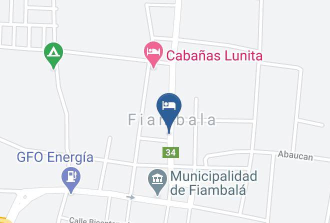 Tinogasta - Cabanas Aire De Los Andes Maps