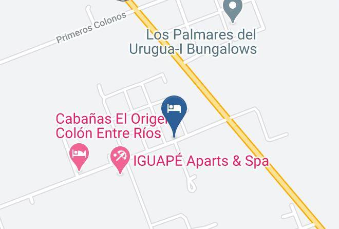 Colon - Cabanas Aires Del Litoral Maps