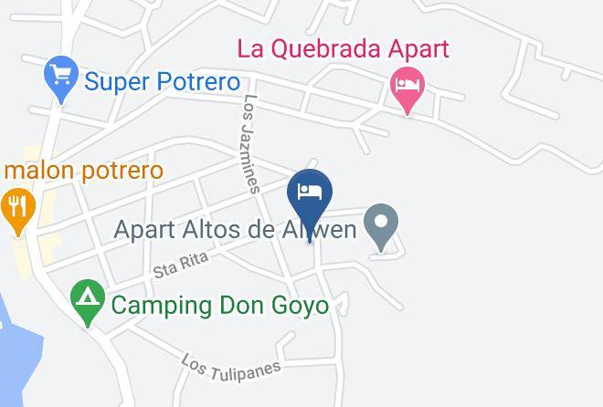 La Capital San Luis - Cabanas Aires Serranos Potrero De Los Funes Maps