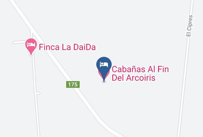 San Rafael - Cabanas Al Fin Del Arcoiris Maps