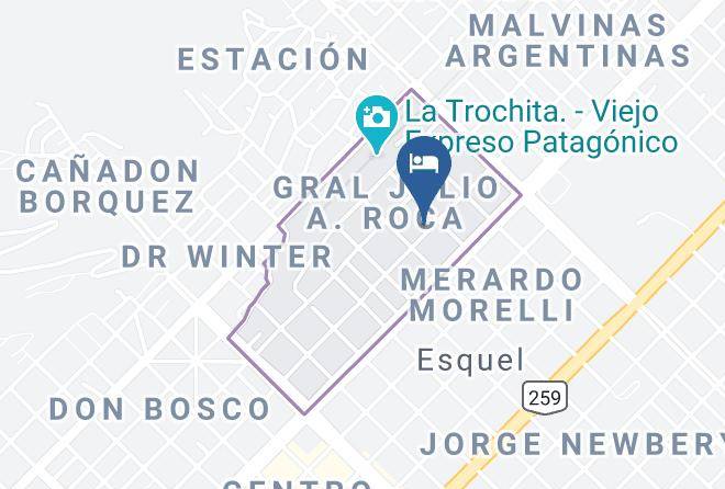 Futaleufu Department - Cabanas Aladino Maps