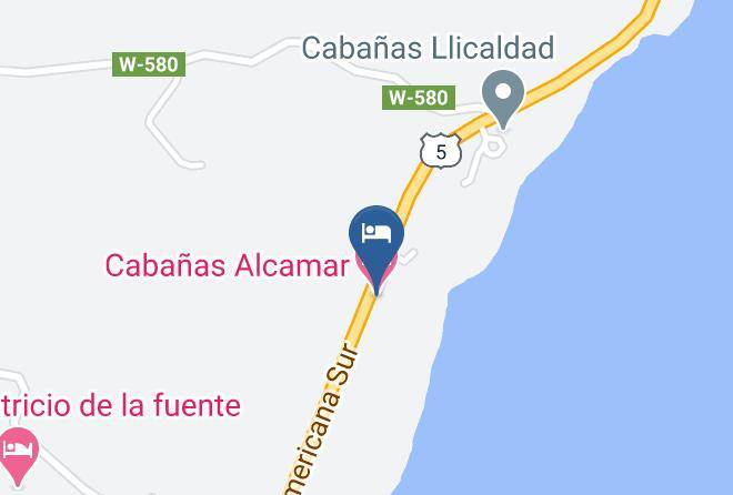 Chiloe Province - Cabanas Alcamar Maps