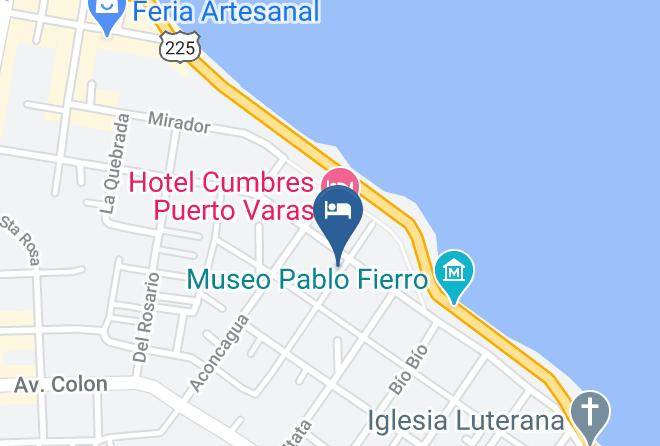 Llanquihue Province - Cabanas Aleros Del Lago Maps