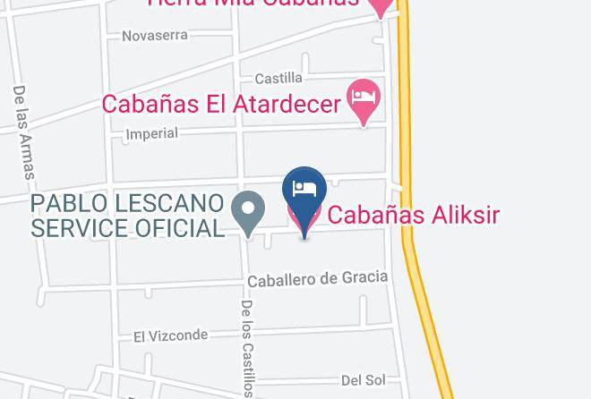 Punilla Department - Cabanas Aliksir Maps