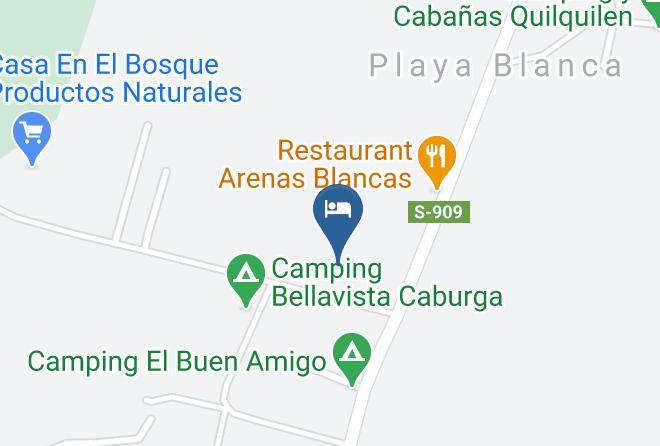 Cautin Province - Cabanas Aliwuen Maps