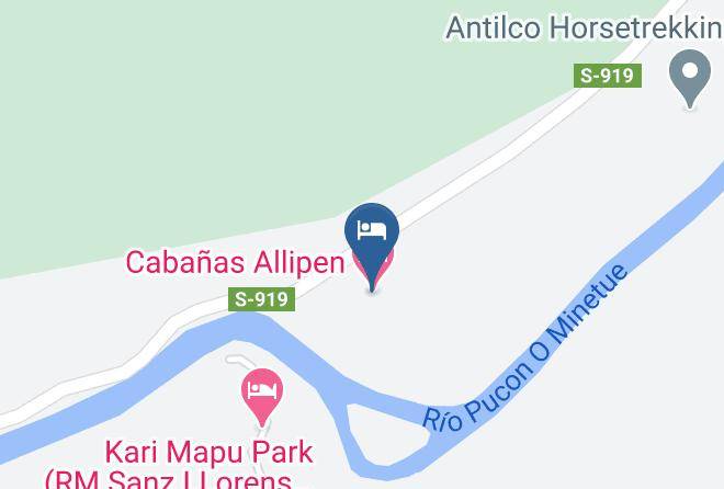 Cautin Province - Cabanas Allipen Maps